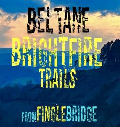 Brightfire Trails from Fingle Bridge